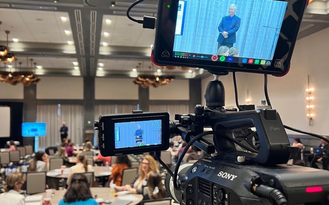 Filming Jeff Owens’ Keynote Presentation