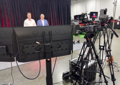 XSYS Live Virtual Event Behind the Scenes at the Host Desk