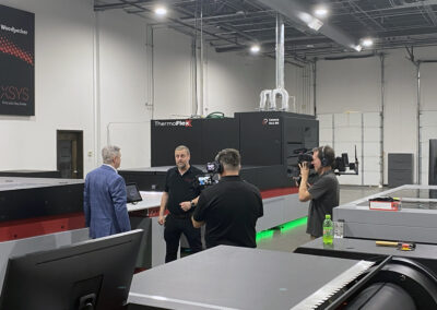 XSYS Live Video Tour behind the scenes filming the Catena