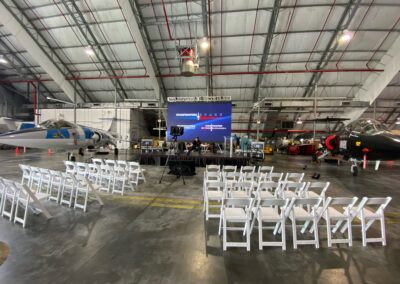 Starfighters Event in the KSC Hangar