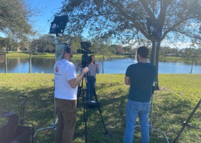 City of Rockledge Promotional Video Still - Behind the scenes